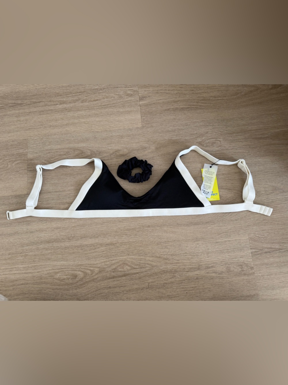 ONEONE SWIMWEAR BLACK MARINA TOP NWT